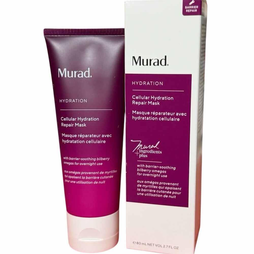 Murad Hydration Overnight Face Mask 80mL Soothes & Nourishes Skin